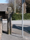 Croix de chemin, rue de la Libération, la Gouhedrais (Pleugueneuc)