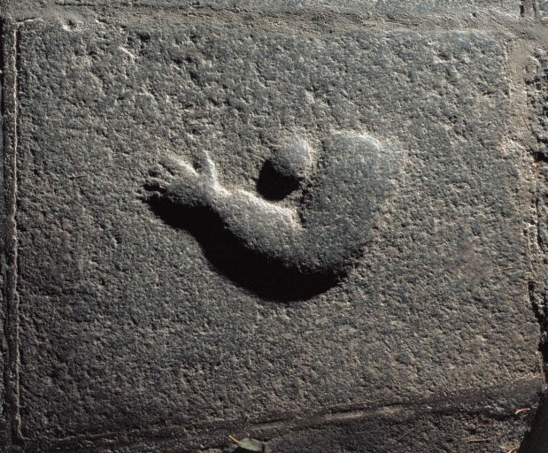 Dalle funéraire 7 (Saint-Pierre-de-Plesguen fusionnée en Mesnil-Roc'h en 2019)