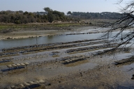 Chantiers ostréicoles sur la commune d'Etel