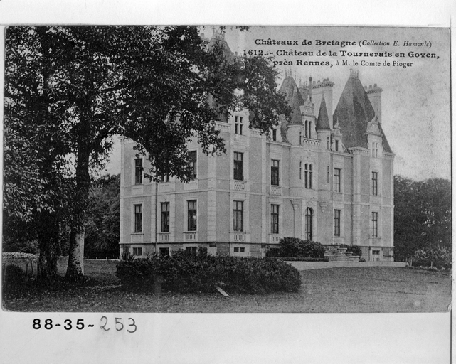 Château de la Tournerais, ou de la Tourneraye (Goven)