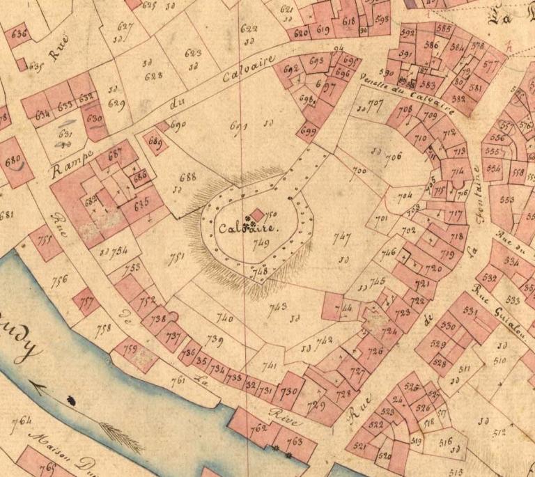 Chapelle du Calvaire, rampe du calvaire (La Roche-Derrien fusionnée en La Roche-Jaudy en 2019)