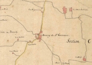 Village et écarts sur la commune de Saint-Germain-du-Pinel