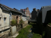 Aqueduc et pont du Quinic, place de Verdun (Paimpol)