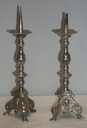 Paire de chandeliers d'autel