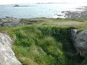 Poste d'observation et de mitrailleuse 2, Ile de Sieck (Santec)