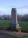 Monument (stèle commémorative), route de Rohan (Saint-Caradec)