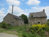 Ferme, la Cour aux Filles (Coglès fusionnée en Les Portes du Coglais en 2017)