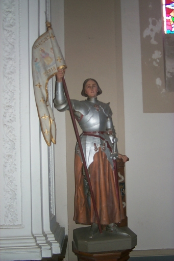 Statue : sainte Jeanne d'Arc