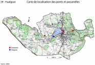 Les ponts et passerelles de la commune de Huelgoat