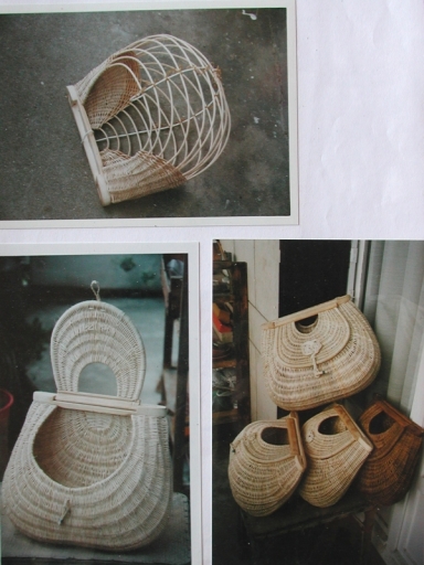 Hotte à crevettes en rotin (Planguenoual fusionnée en Lamballe-Armor en 2019)