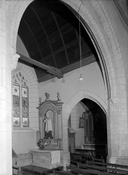 Autels (4), retables (4), gradins d'autel (4) (autel secondaire, retable architecturé), église paroissiale Saint-Martin (Balazé)