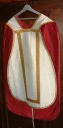 Chasuble et bourse de corporal