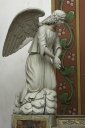 Paire de statues : Anges priant