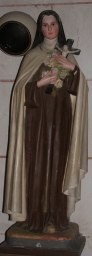 Statue sur culot : sainte Thérèse de l'Enfant-Jésus