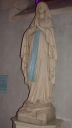 Statue sur socle : Vierge, dite Notre-Dame de Lourdes