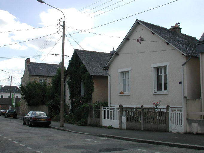 Maisons en série (2), 3 et 5 rue de Primauguet (Rennes)