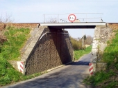 Pont de chemin de fer, R.D. 119 ; ligne Lison-Lamballe (Dol-de-Bretagne)