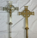 Paire de croix de procession