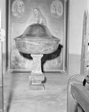 Fonts baptismaux, église paroissiale Saint-Georges (Châtillon-en-Vendelais)