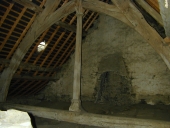 Charpente du manoir du Mélouer (Lieuron)