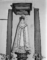 Buste de Notre-Dame du Roncier, chapelle Sainte-Croix (Josselin)