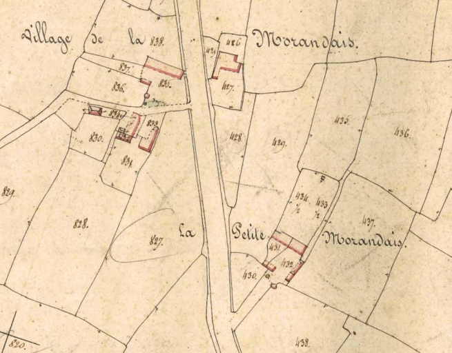 Écart, la Morandais (Tinténiac)