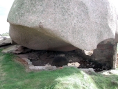 Maison troglodyte de Zantig, Île aux Lapins (Trégastel)