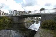 Pont routier, le grand bassin (Redon)