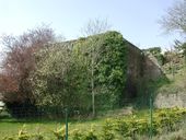 Casemate armée d'un canon de 75 mm FK 231 d'origine tchèque (S.K.), Le Hildy (Brest)