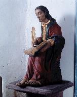 Statue (petite nature) : saint Jean l'Evangéliste