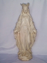 Statue de procession (statuette) : Immaculée Conception, dite Notre-Dame de l'Espérance