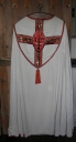 Ornement blanc 1 : chape, chasuble et étole