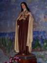 Statue (petite nature) : sainte Thérèse de Lisieux