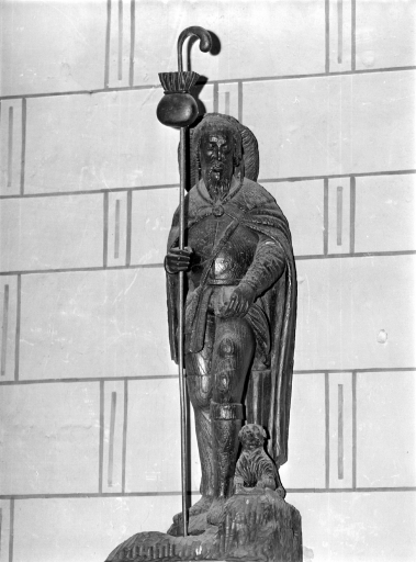 Statue : Saint Roch (Rimou)