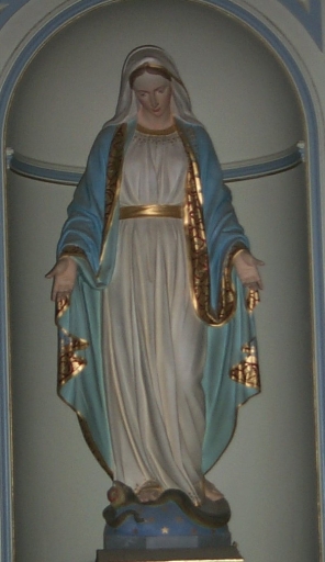 Statue : Immaculée Conception (Guipry fusionnée en Guipry-Messac en 2016)