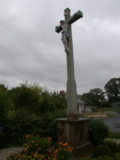 Croix de chemin, les Grands Ormeaux (Rannée)