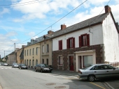 Alignement de maisons, 4-8 rue de Dinan (Bédée)