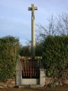 Croix de chemin, avenue de la Mairie, Pors-Ty-Olu (Saint-Quay-Perros)