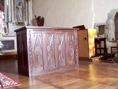 Autel, pupitre d'autel