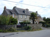 Alignement de maisons, 27, 29, 31 rue des Préaux (Saint-Briac-sur-Mer)