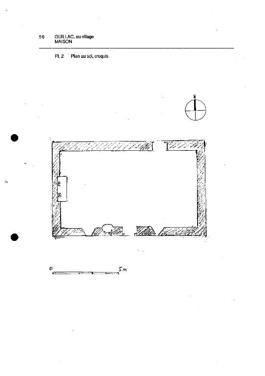 Maison, 6 rue du Prieuré (Guillac)