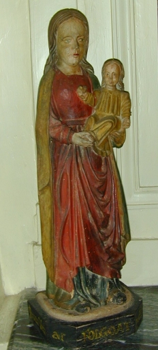 Statue de la Vierge à l'Enfant 2 (dite Notre-Dame du Folgoat)