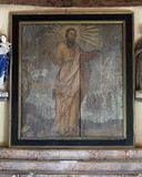 Tableau : Saint Barnabé avec un donateur, chapelle Saint-Barnabé (Sérent)