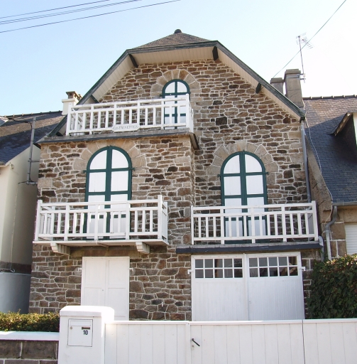 Maison dite les Fauvettes, 10 rue des Pêcheries, l'Islet (Lancieux)