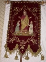 Bannière de procession : Sacré Coeur avec des enfants, Saint Amand (?)