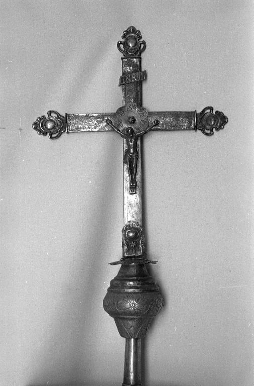 Croix de procession, église Saint-Étienne (Saint-Abraham)