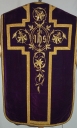 Ornement violet 2 : chasuble