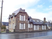 École de filles, 104 rue du Bord de Mer ; rue de la Chapelle (Saint-Benoît-des-Ondes)