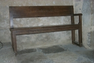 Banc d'église