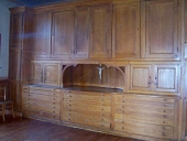 Chasublier, armoire de sacristie